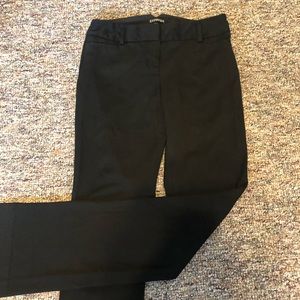 Express Mid Rise Barely Boot Columnist Pant